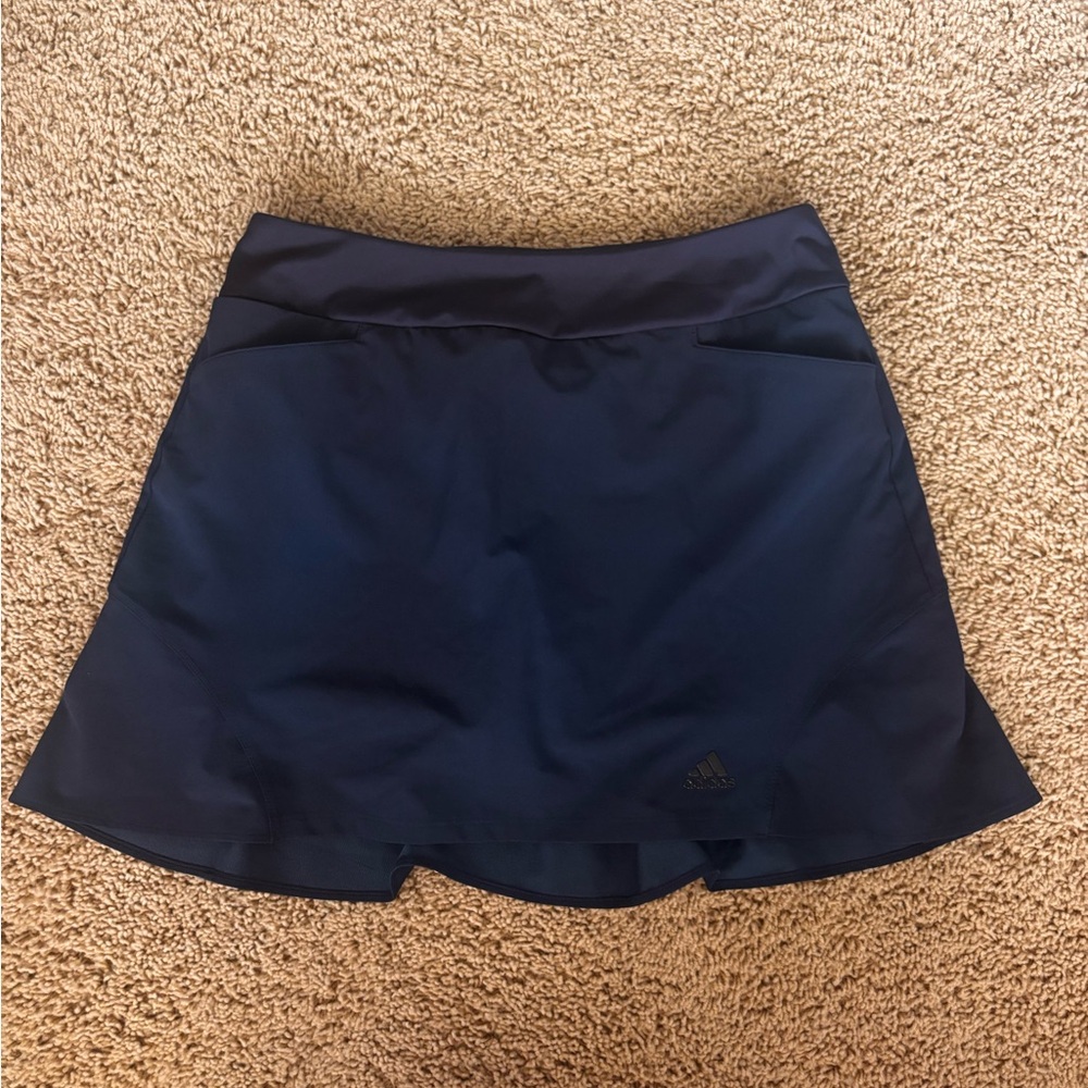 adidas Women's Dark Navy Athletic Skort